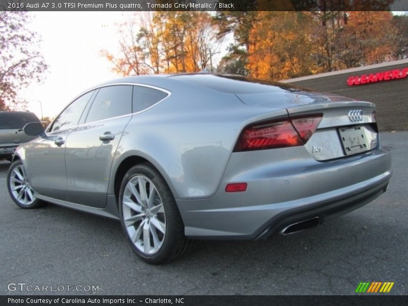 Tornado Grey Metallic / Black 2016 Audi A7 3.0 TFSI Premium Plus quattro