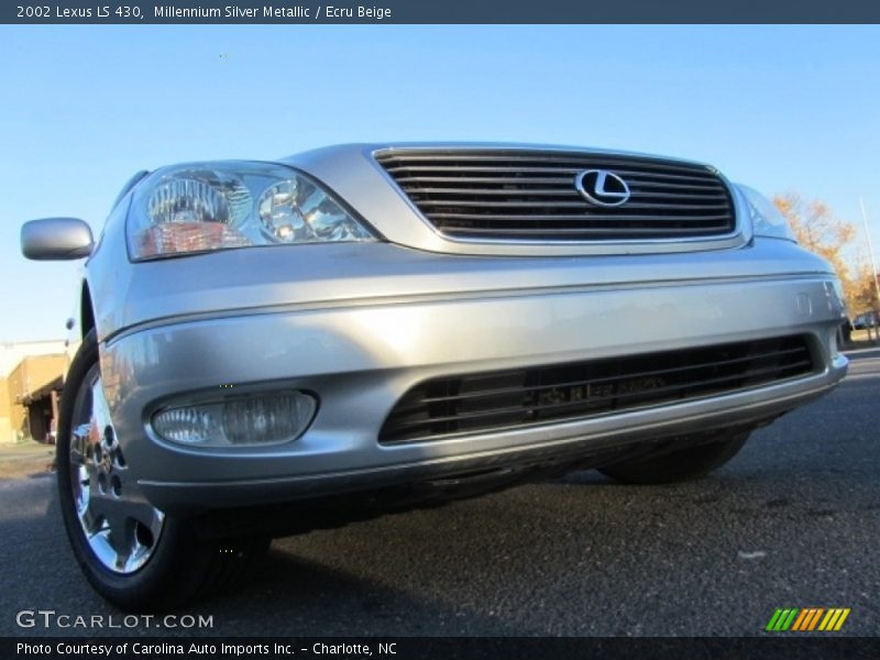 Millennium Silver Metallic / Ecru Beige 2002 Lexus LS 430