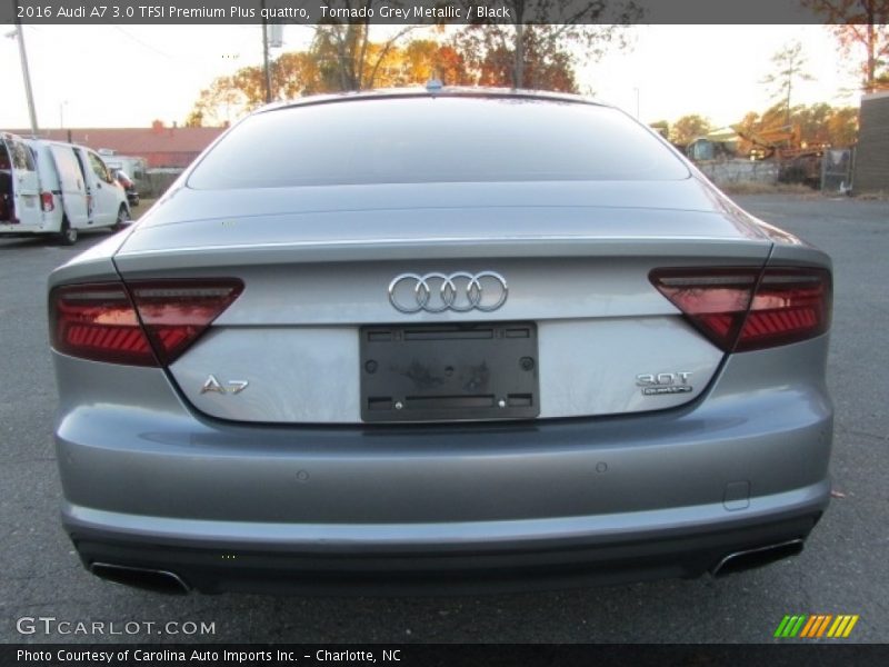 Tornado Grey Metallic / Black 2016 Audi A7 3.0 TFSI Premium Plus quattro