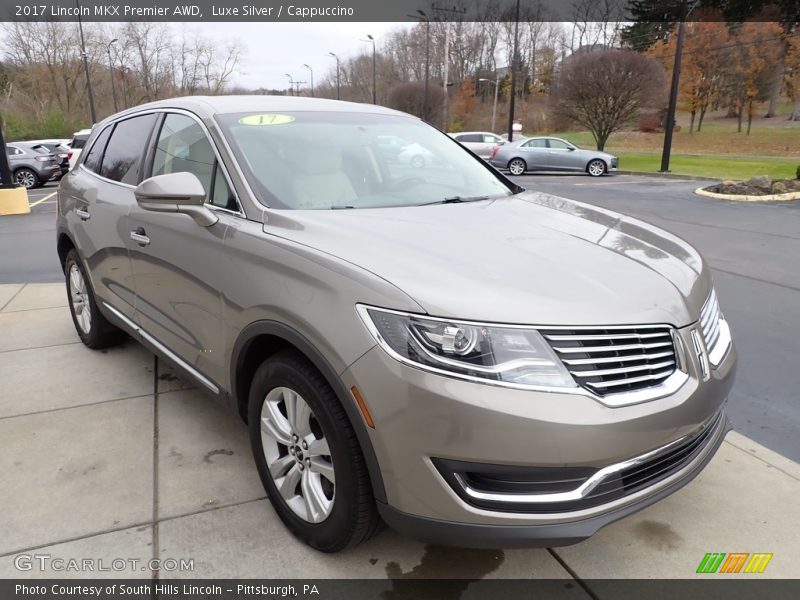 Front 3/4 View of 2017 MKX Premier AWD