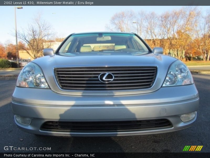 Millennium Silver Metallic / Ecru Beige 2002 Lexus LS 430