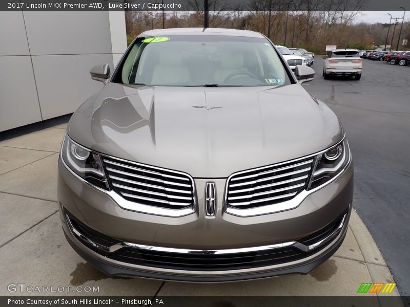 Luxe Silver / Cappuccino 2017 Lincoln MKX Premier AWD