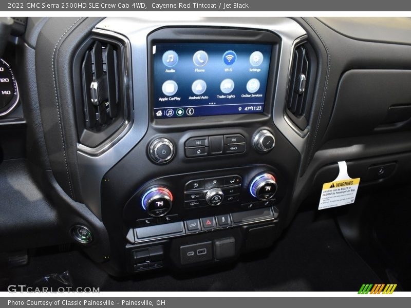 Cayenne Red Tintcoat / Jet Black 2022 GMC Sierra 2500HD SLE Crew Cab 4WD