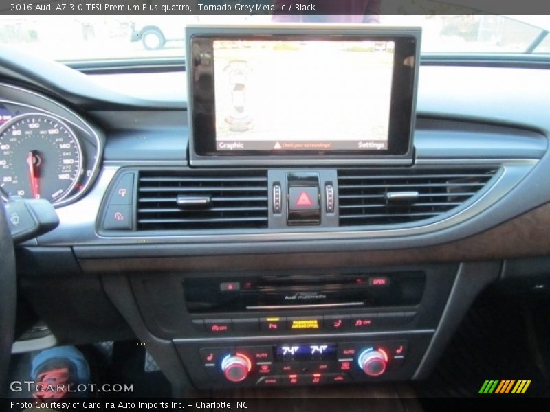 Tornado Grey Metallic / Black 2016 Audi A7 3.0 TFSI Premium Plus quattro
