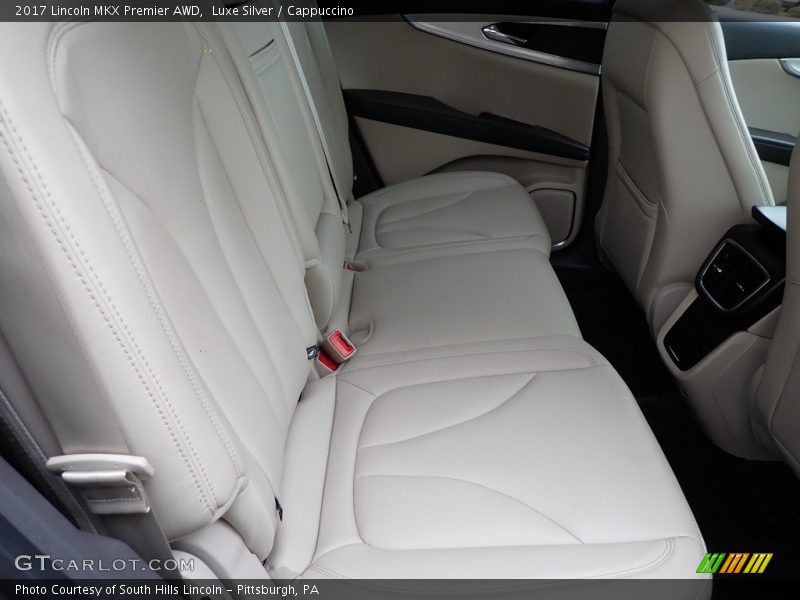 Rear Seat of 2017 MKX Premier AWD