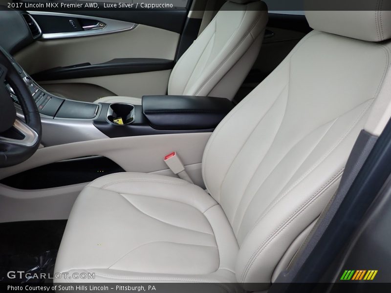 Front Seat of 2017 MKX Premier AWD