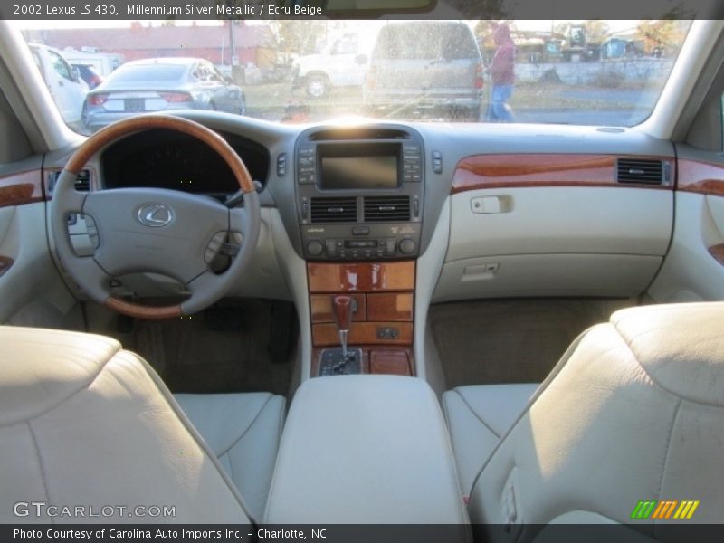 Millennium Silver Metallic / Ecru Beige 2002 Lexus LS 430