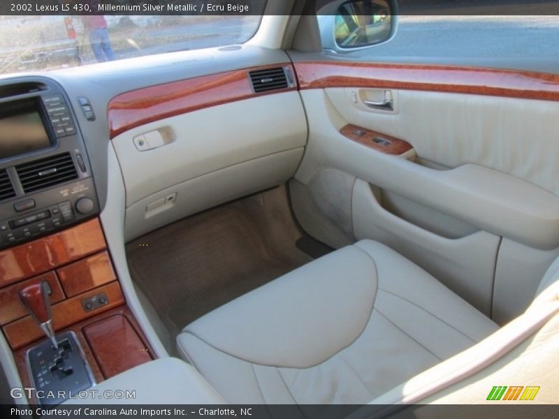 Millennium Silver Metallic / Ecru Beige 2002 Lexus LS 430
