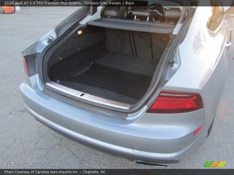 Tornado Grey Metallic / Black 2016 Audi A7 3.0 TFSI Premium Plus quattro