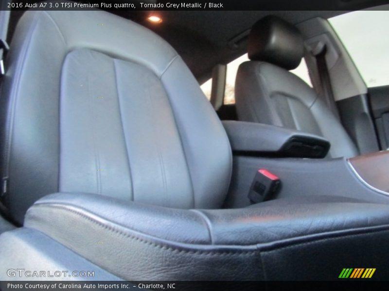 Tornado Grey Metallic / Black 2016 Audi A7 3.0 TFSI Premium Plus quattro