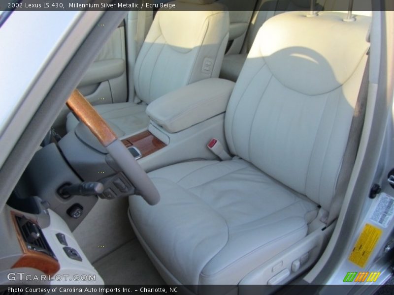 Millennium Silver Metallic / Ecru Beige 2002 Lexus LS 430