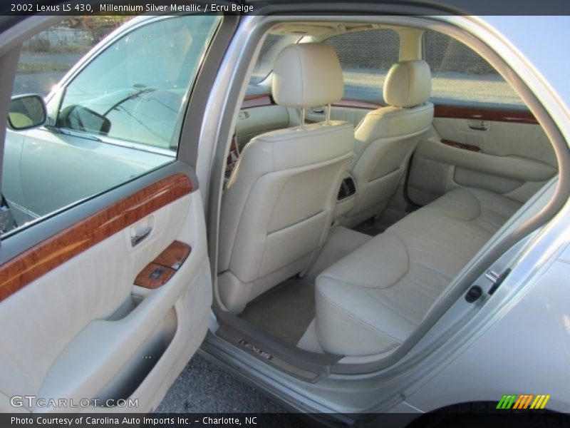 Millennium Silver Metallic / Ecru Beige 2002 Lexus LS 430