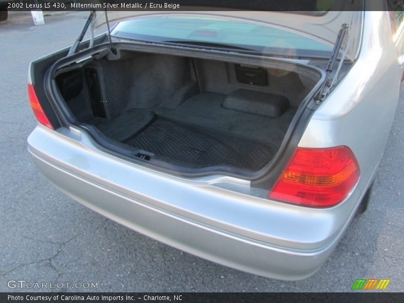 Millennium Silver Metallic / Ecru Beige 2002 Lexus LS 430
