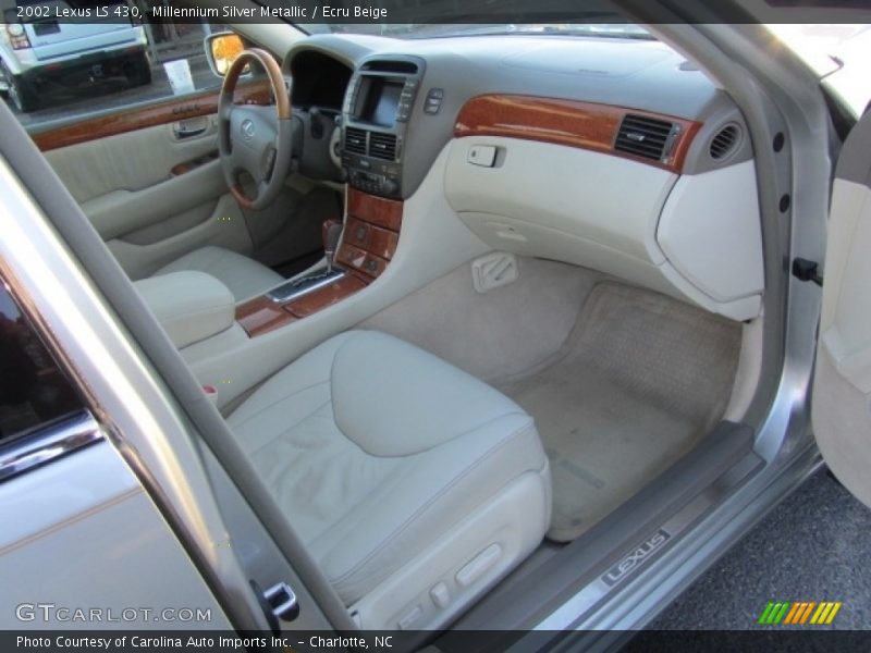 Millennium Silver Metallic / Ecru Beige 2002 Lexus LS 430
