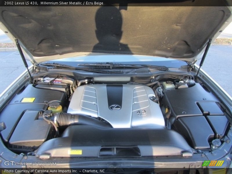 Millennium Silver Metallic / Ecru Beige 2002 Lexus LS 430