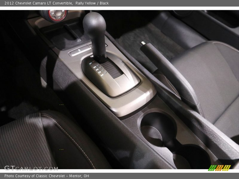 Rally Yellow / Black 2012 Chevrolet Camaro LT Convertible