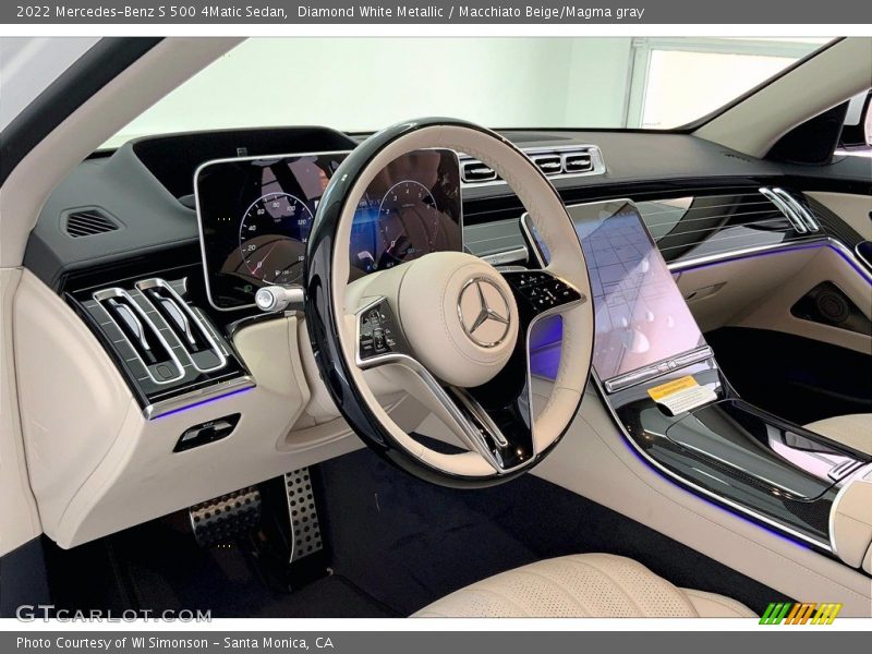 Dashboard of 2022 S 500 4Matic Sedan