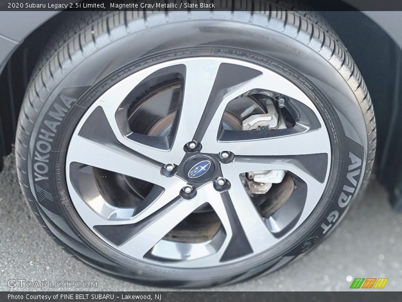 Magnetite Gray Metallic / Slate Black 2020 Subaru Legacy 2.5i Limited