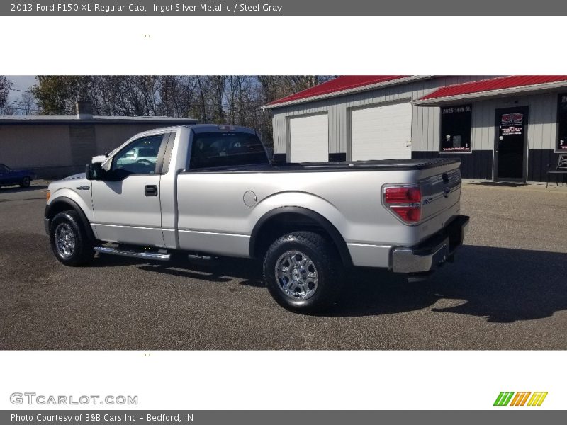 Ingot Silver Metallic / Steel Gray 2013 Ford F150 XL Regular Cab