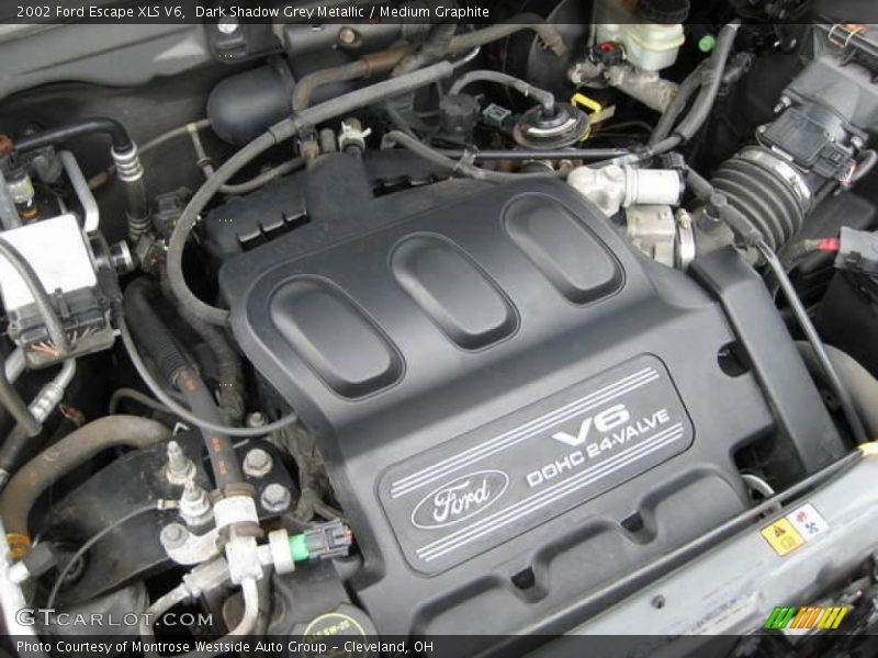 Dark Shadow Grey Metallic / Medium Graphite 2002 Ford Escape XLS V6