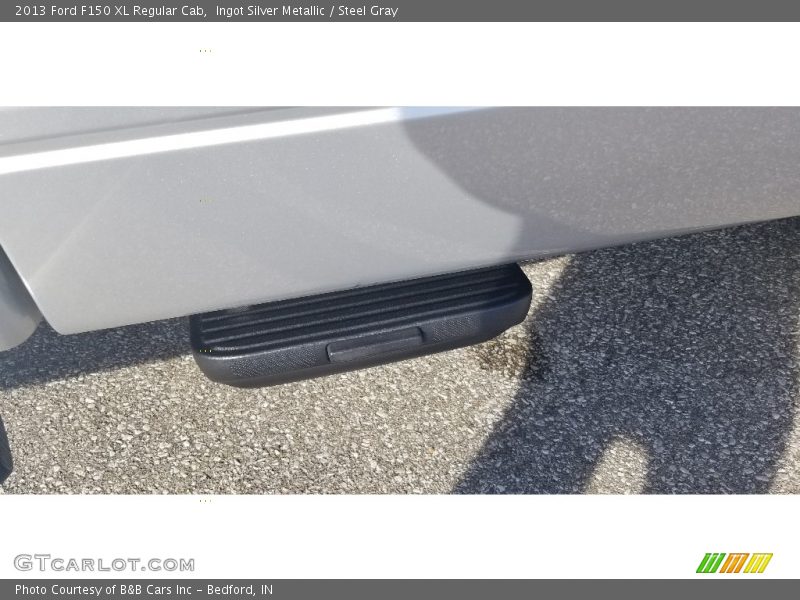 Ingot Silver Metallic / Steel Gray 2013 Ford F150 XL Regular Cab