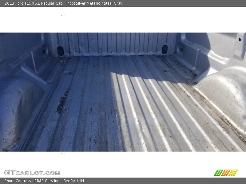 Ingot Silver Metallic / Steel Gray 2013 Ford F150 XL Regular Cab