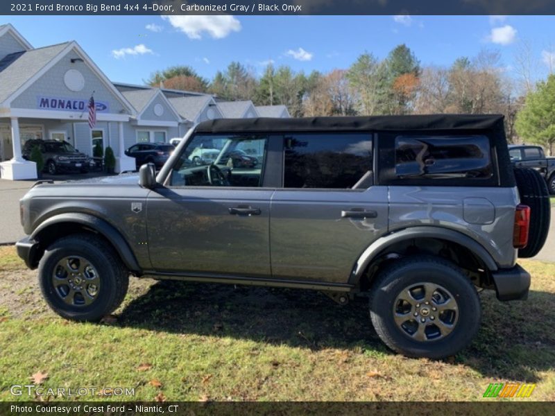 Carbonized Gray / Black Onyx 2021 Ford Bronco Big Bend 4x4 4-Door