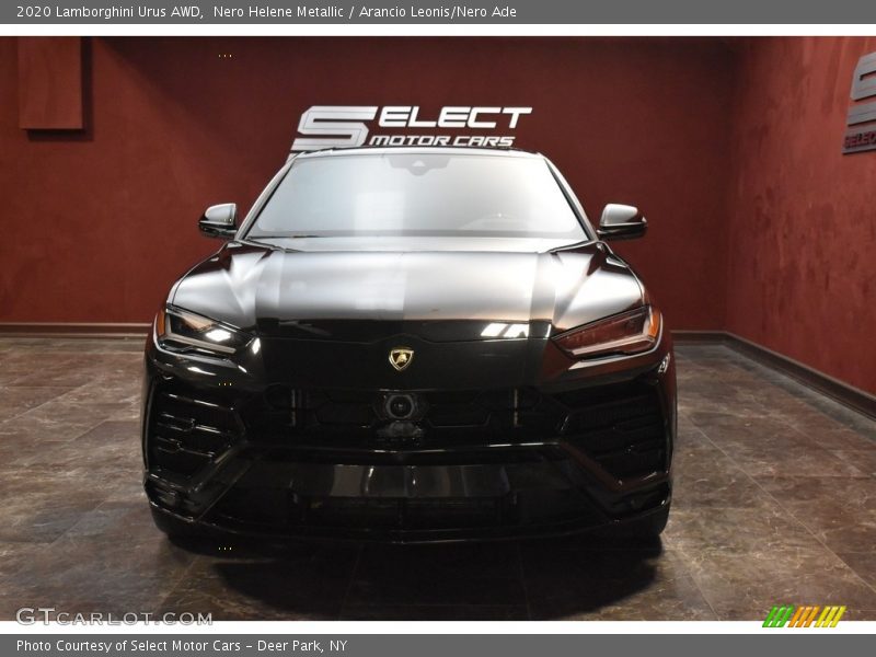 Nero Helene Metallic / Arancio Leonis/Nero Ade 2020 Lamborghini Urus AWD
