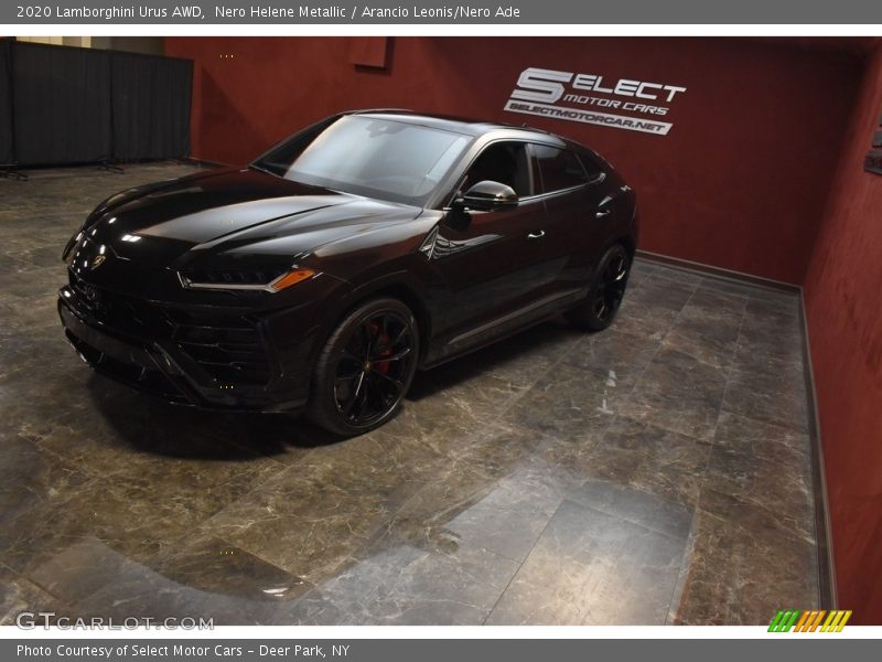 Nero Helene Metallic / Arancio Leonis/Nero Ade 2020 Lamborghini Urus AWD