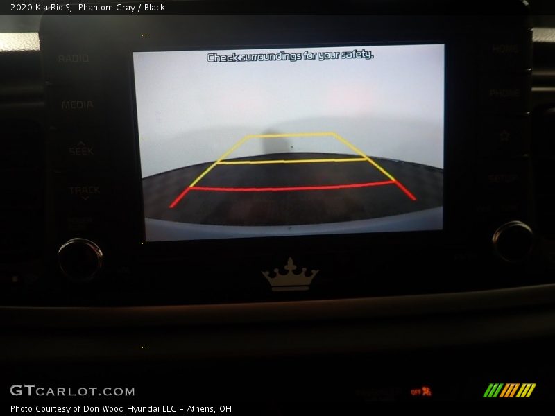 Phantom Gray / Black 2020 Kia Rio S