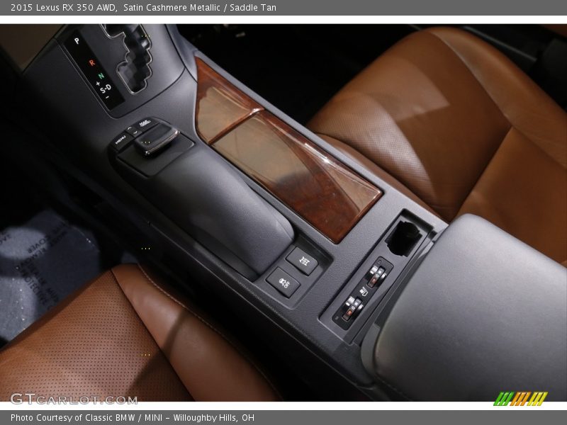 Satin Cashmere Metallic / Saddle Tan 2015 Lexus RX 350 AWD