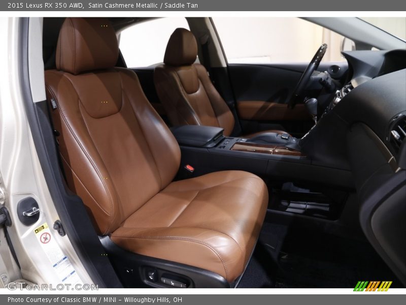Satin Cashmere Metallic / Saddle Tan 2015 Lexus RX 350 AWD