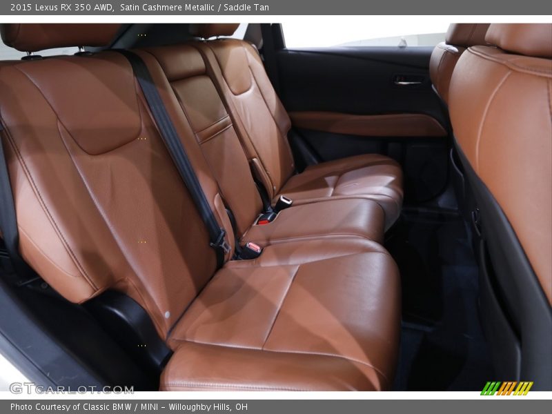 Satin Cashmere Metallic / Saddle Tan 2015 Lexus RX 350 AWD