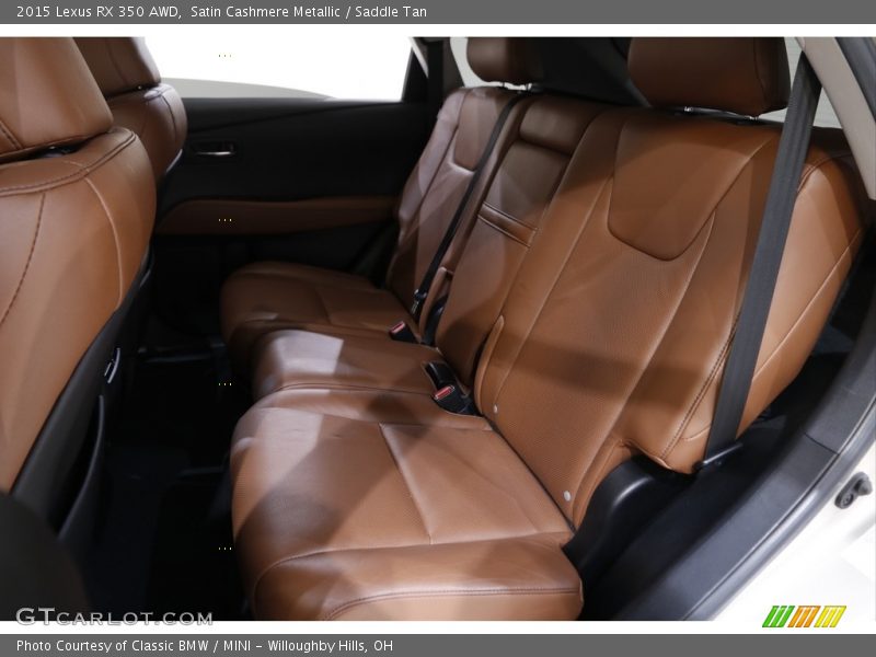 Satin Cashmere Metallic / Saddle Tan 2015 Lexus RX 350 AWD
