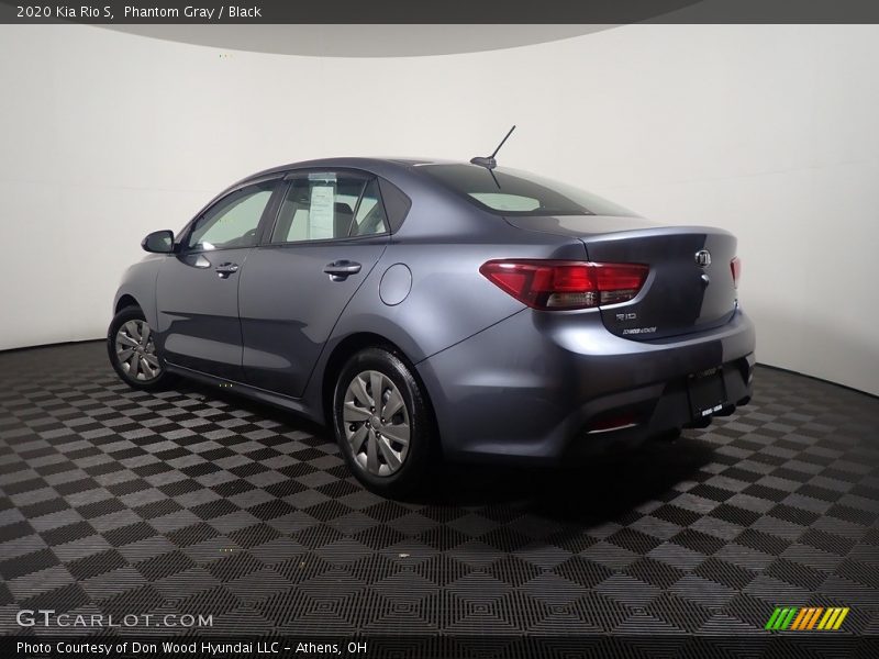 Phantom Gray / Black 2020 Kia Rio S