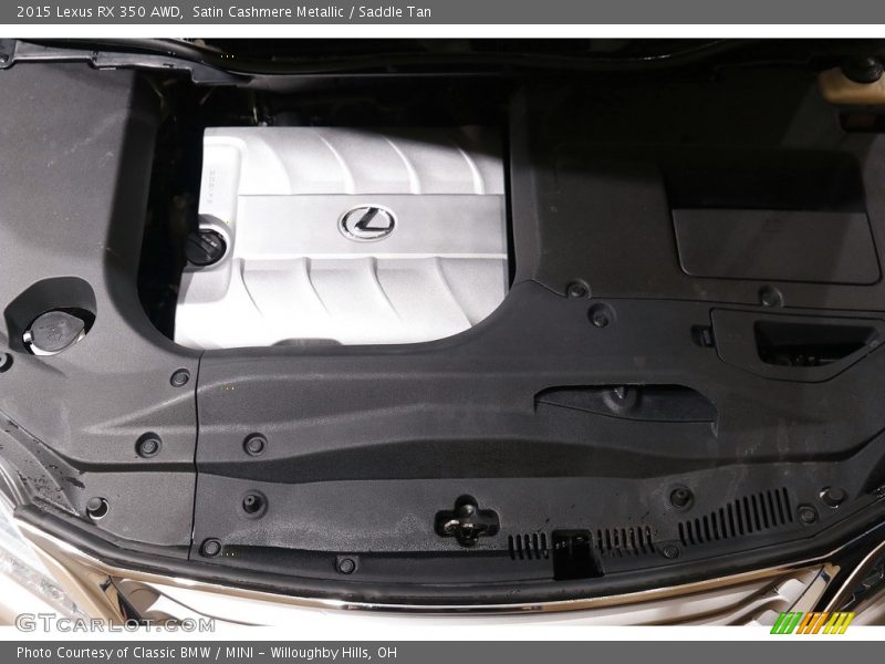 Satin Cashmere Metallic / Saddle Tan 2015 Lexus RX 350 AWD