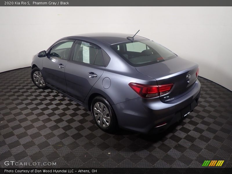 Phantom Gray / Black 2020 Kia Rio S