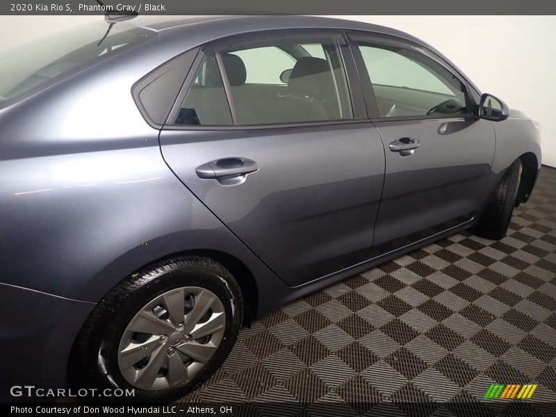 Phantom Gray / Black 2020 Kia Rio S