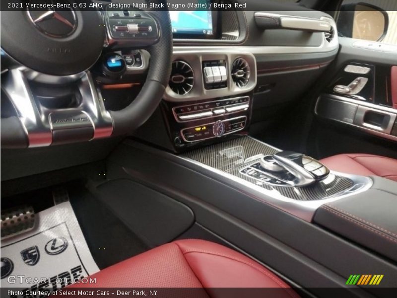 designo Night Black Magno (Matte) / Bengal Red 2021 Mercedes-Benz G 63 AMG