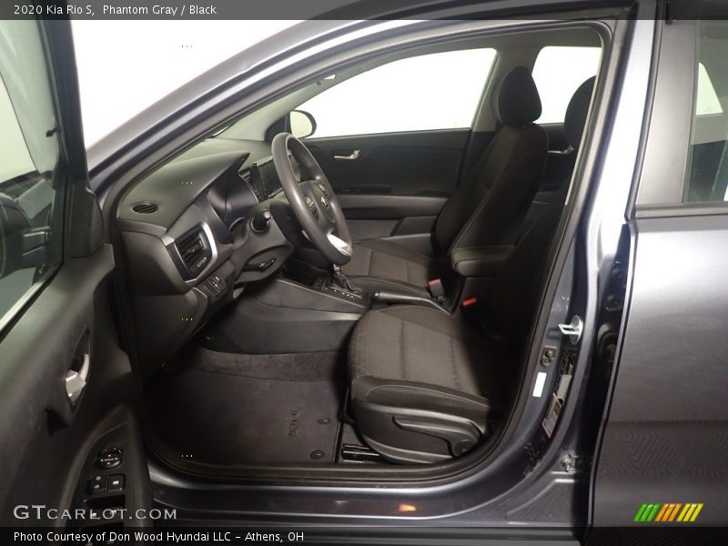 Phantom Gray / Black 2020 Kia Rio S