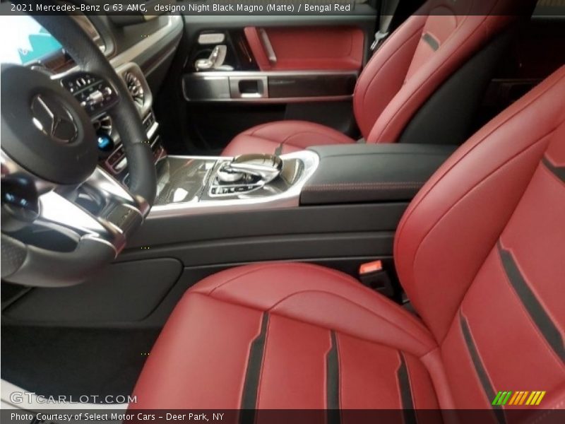 designo Night Black Magno (Matte) / Bengal Red 2021 Mercedes-Benz G 63 AMG