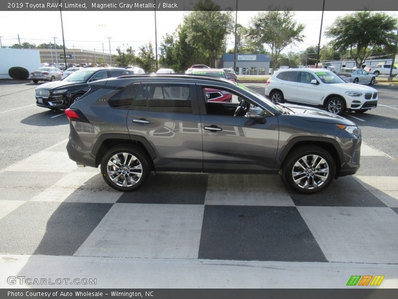 Magnetic Gray Metallic / Black 2019 Toyota RAV4 Limited