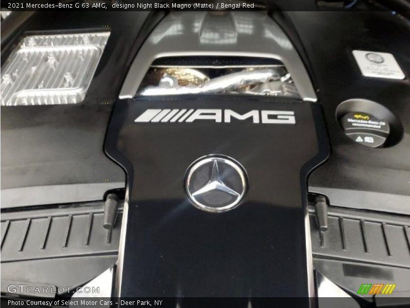 designo Night Black Magno (Matte) / Bengal Red 2021 Mercedes-Benz G 63 AMG