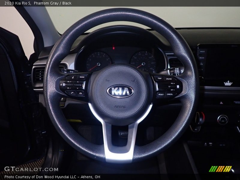 Phantom Gray / Black 2020 Kia Rio S