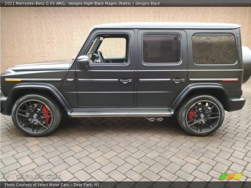designo Night Black Magno (Matte) / designo Black 2021 Mercedes-Benz G 63 AMG
