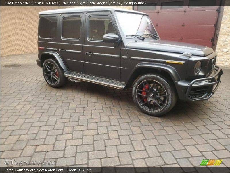 designo Night Black Magno (Matte) / designo Black 2021 Mercedes-Benz G 63 AMG