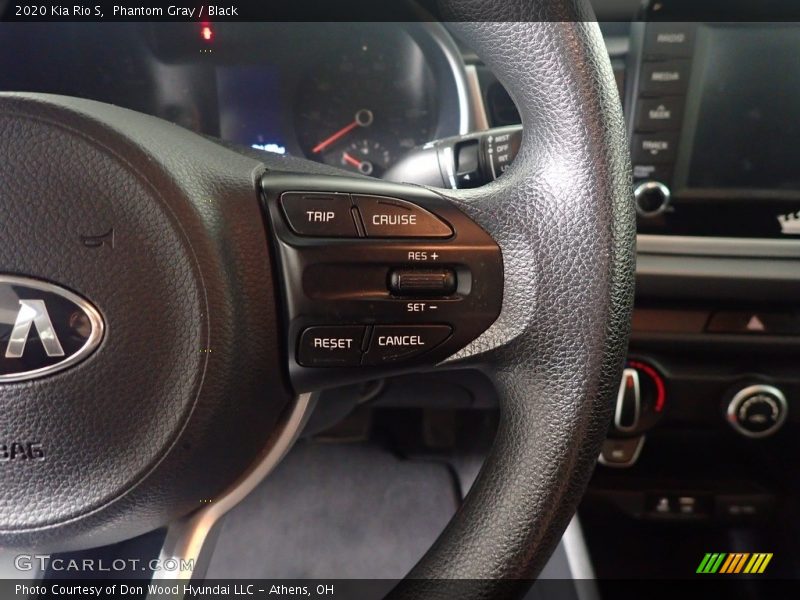Phantom Gray / Black 2020 Kia Rio S