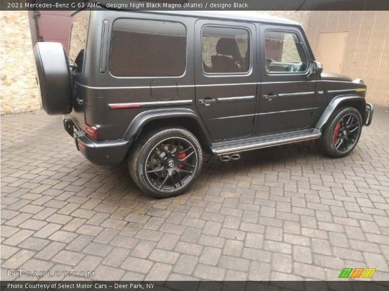 designo Night Black Magno (Matte) / designo Black 2021 Mercedes-Benz G 63 AMG