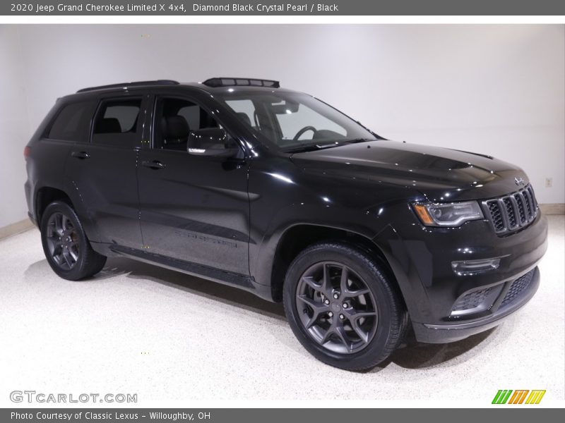 Diamond Black Crystal Pearl / Black 2020 Jeep Grand Cherokee Limited X 4x4