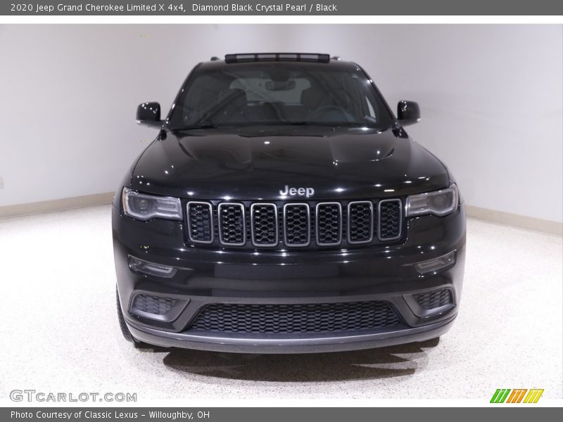 Diamond Black Crystal Pearl / Black 2020 Jeep Grand Cherokee Limited X 4x4